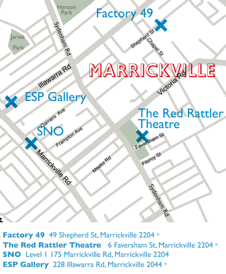 Marrickville Map